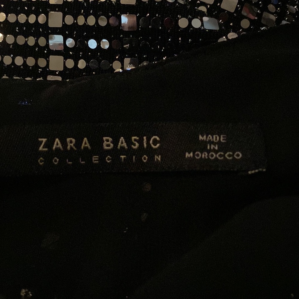 Zara Silver Halter Top - Picture 11 of 12